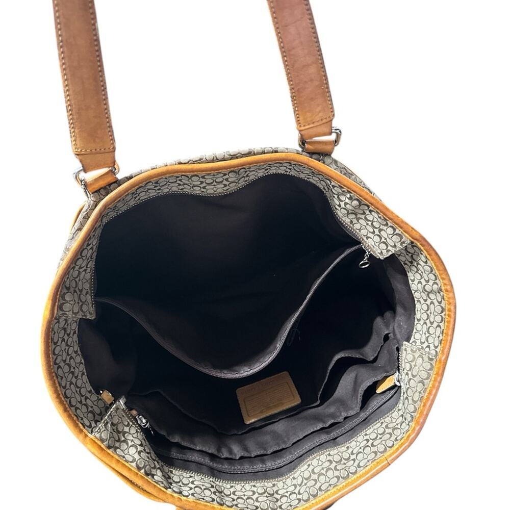 Y2K Coach F77014 Hampton Signature Jacquard Carryall … - Gem
